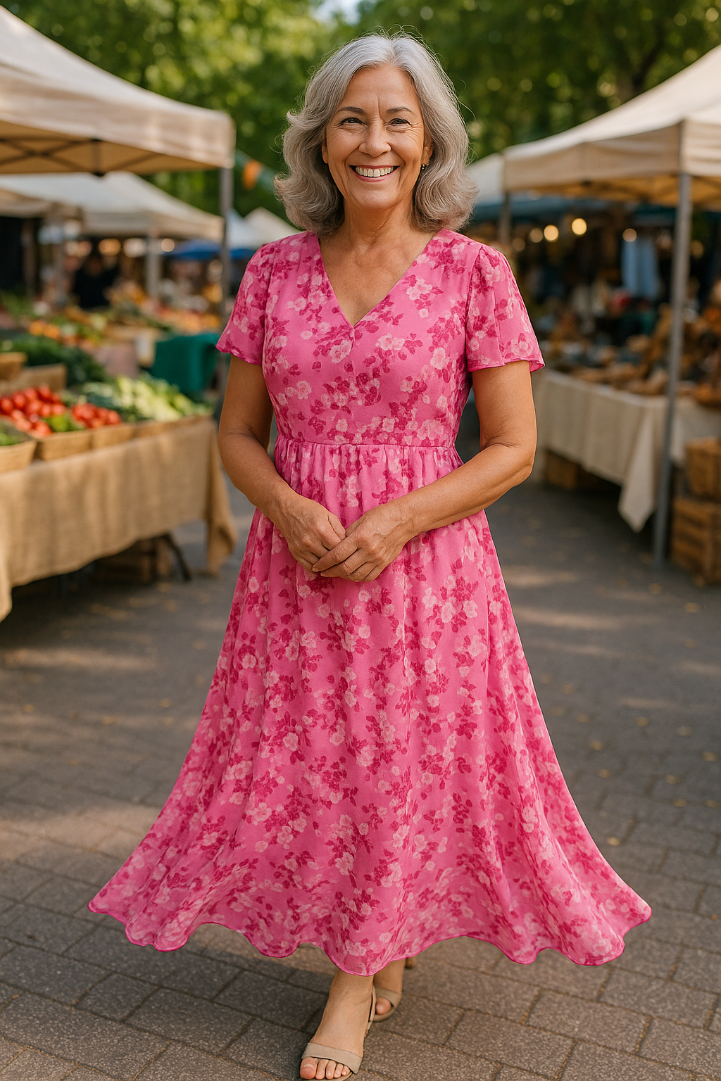 Sylvia™ | Dress – Flows with Grace, Fits with Ease