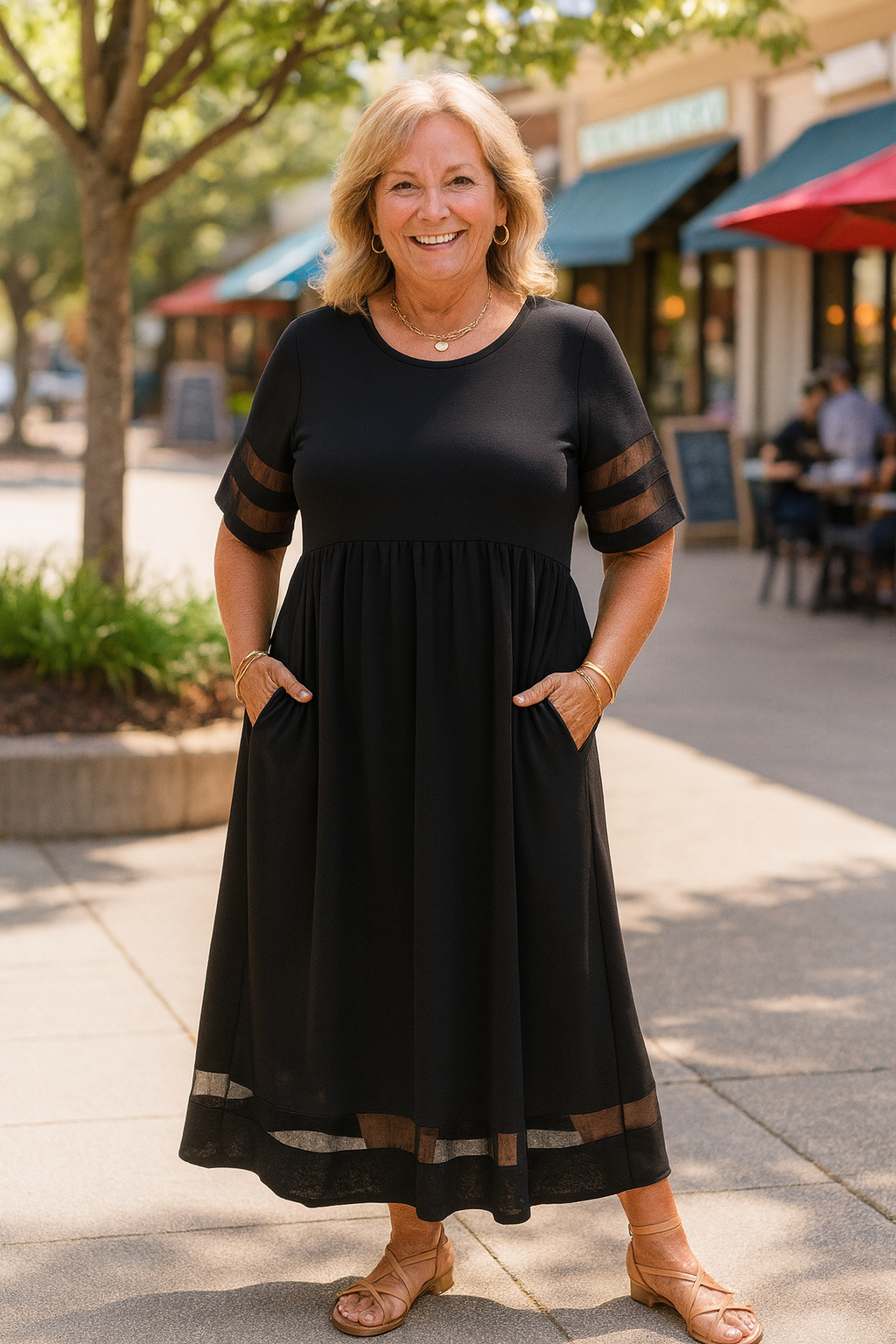 Alurea™ | Elegant Maxi Dress – Timeless Comfort, Effortless Confidence
