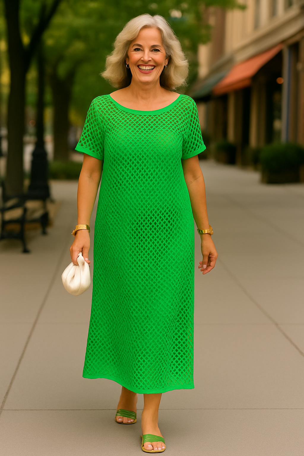 Celestia™ |  Two-Piece Boat Neck Dress