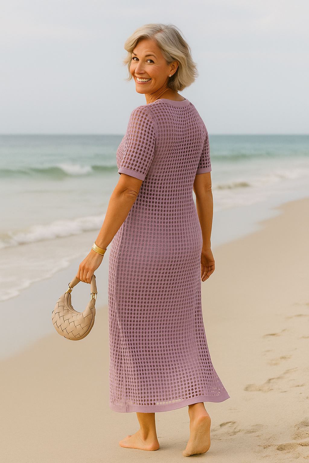 Celestia™ |  Two-Piece Boat Neck Dress