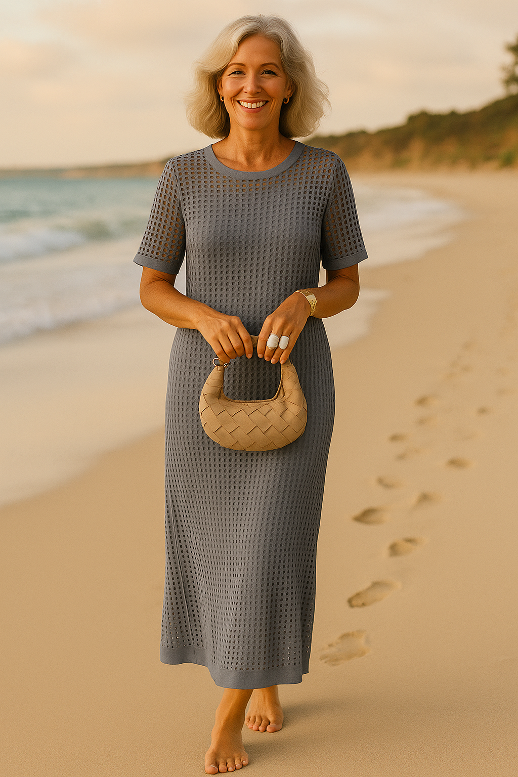 Celestia™ |  Two-Piece Boat Neck Dress