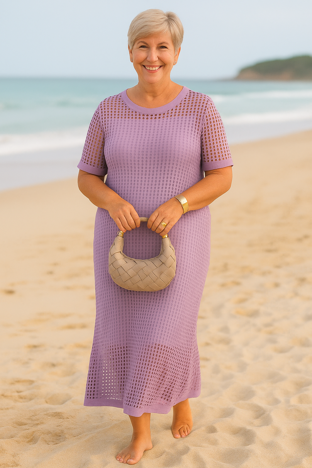Celestia™ |  Two-Piece Boat Neck Dress