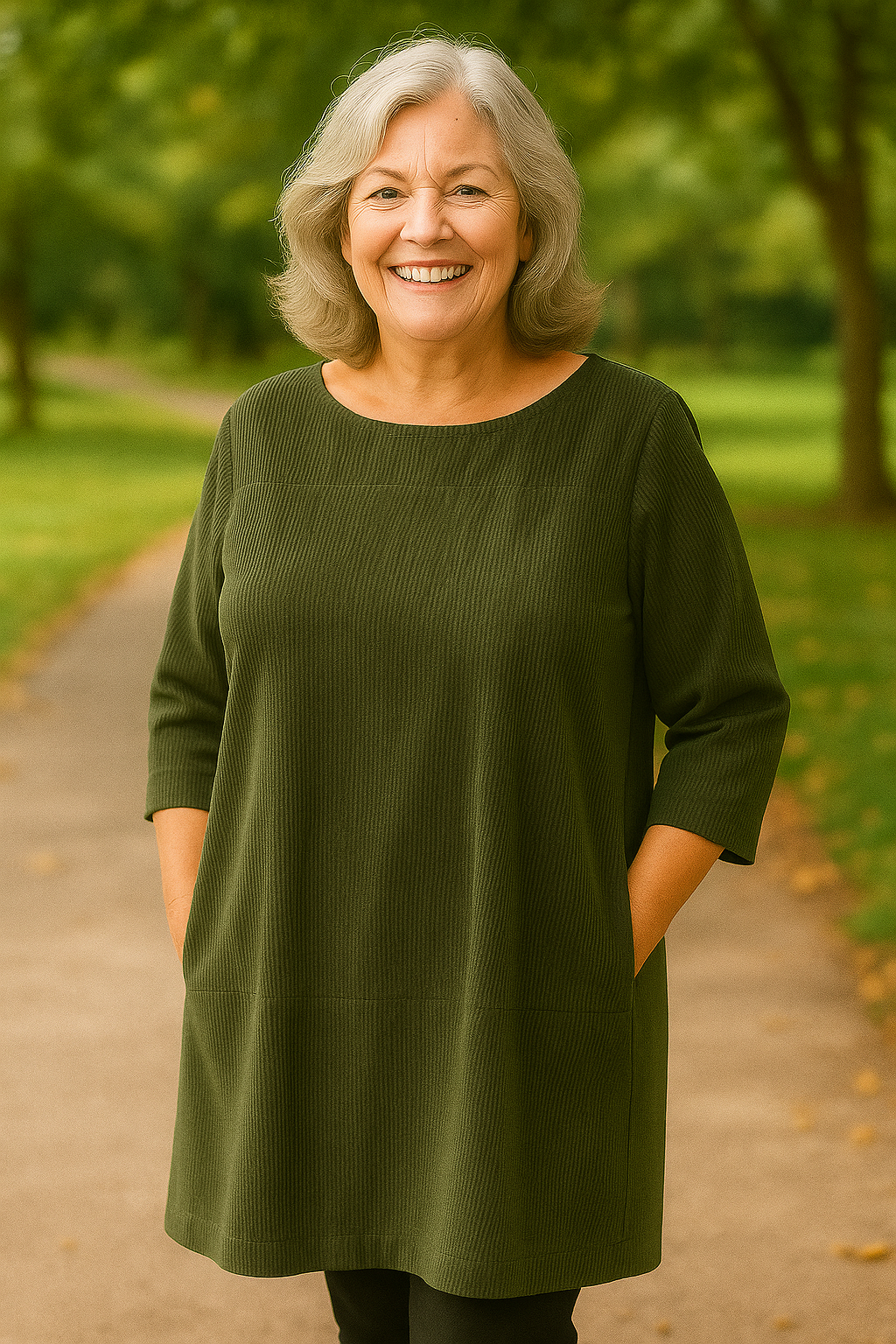 Marley™ | Soft Cord Tunic – Effortless Comfort, Quiet Elegance