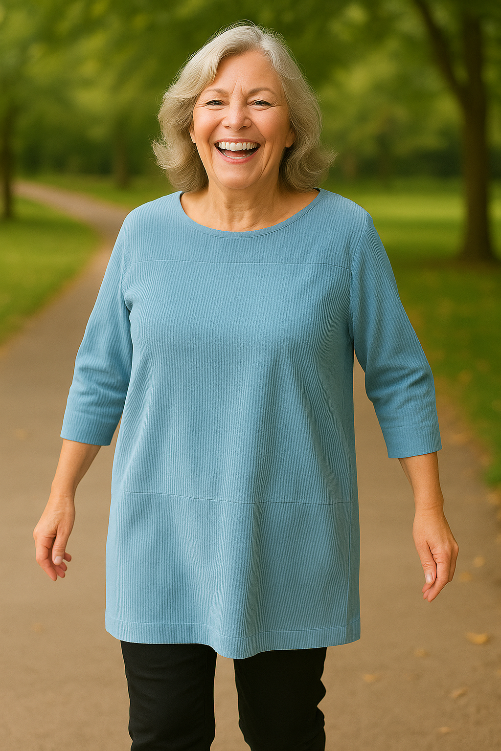 Marley™ | Soft Cord Tunic – Effortless Comfort, Quiet Elegance