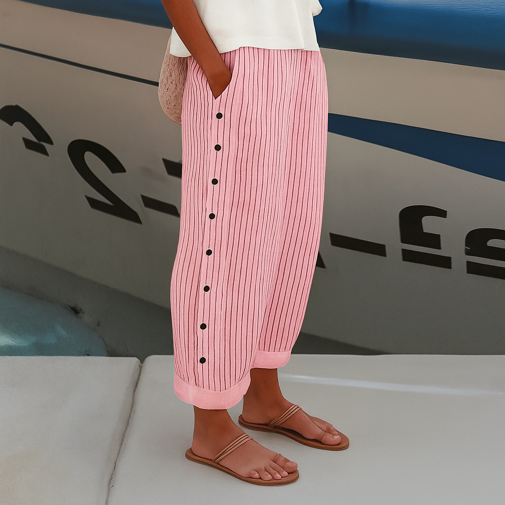 Sandrine™ | Comfortable Linen Trouser