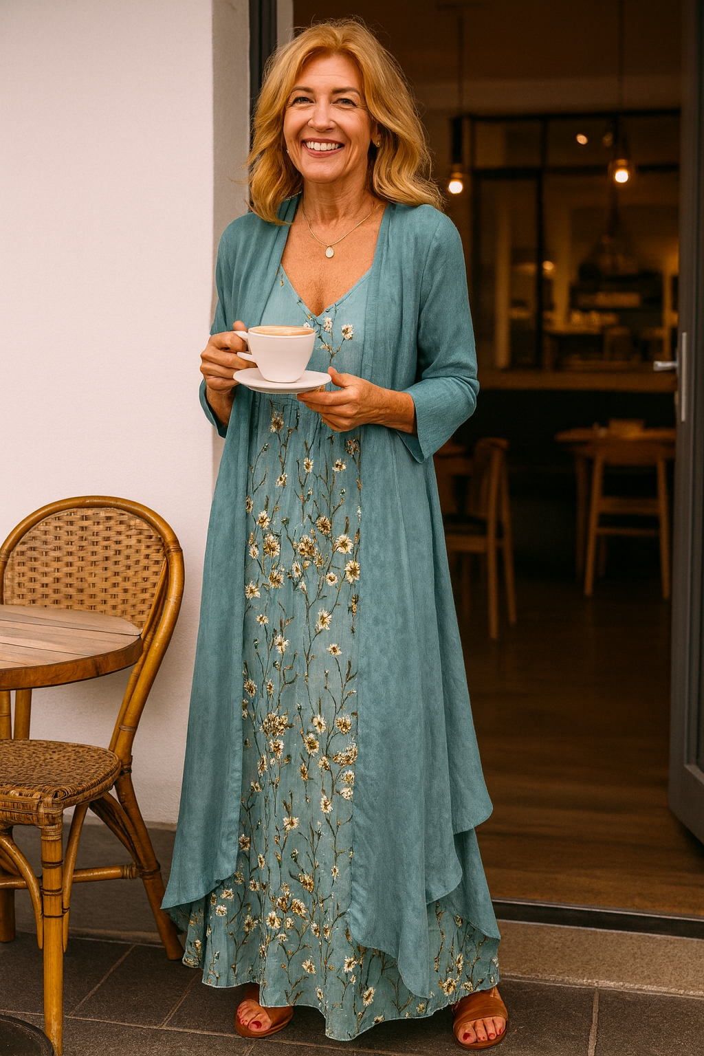 Mariselle™ | Elegant Two-Piece Maxi Set – Effortless Style, All-Day Comfort