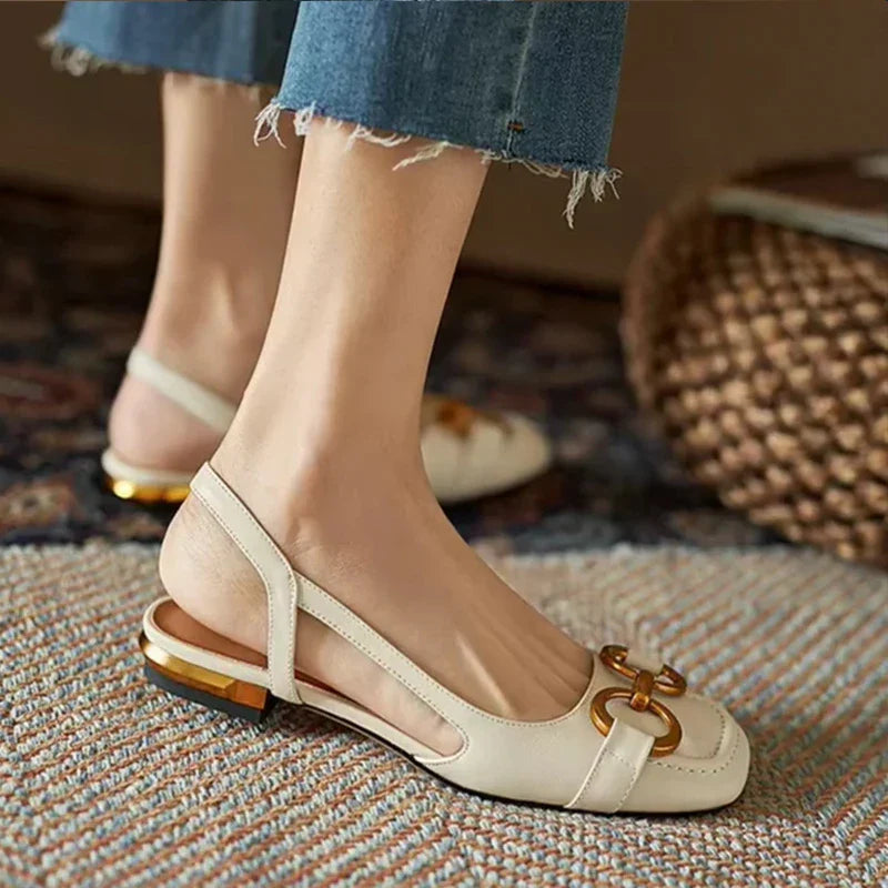 Nuviana™ | Elegant Slingback Ballerinas