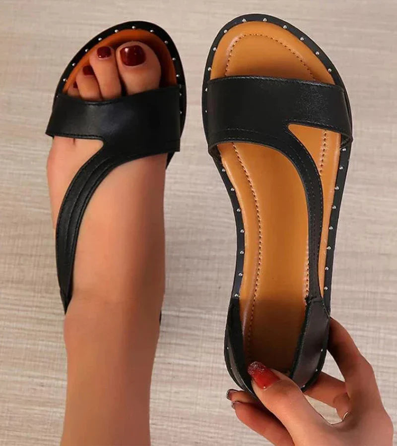 Diana™ | Open-Toe Style Sandals with Decorative Studs