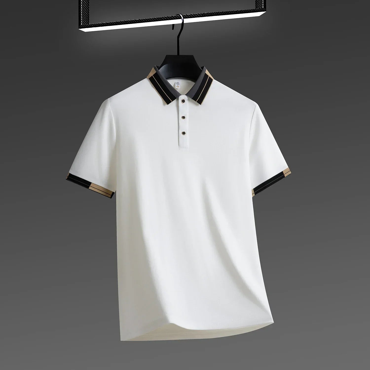 Van Der Waal™ | Polo shirt with contrasting finishes