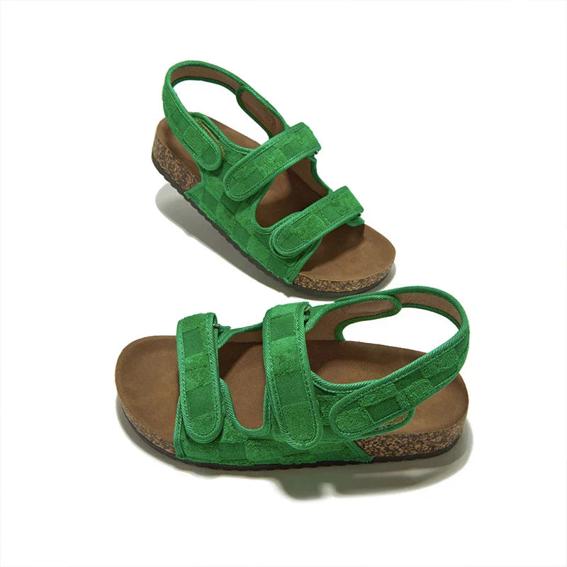Nanda™ | Comfortable Sandals with Hook-and-Loop Closure – Style and Comfort with Every Step