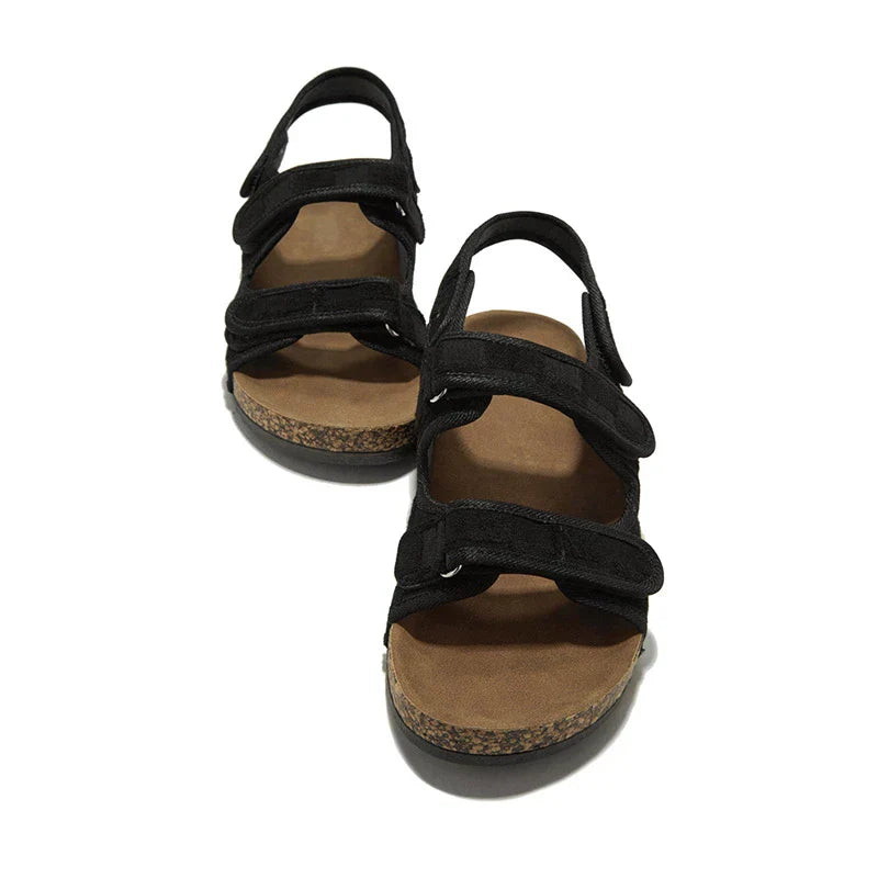 Nanda™ | Comfortable Sandals with Hook-and-Loop Closure – Style and Comfort with Every Step