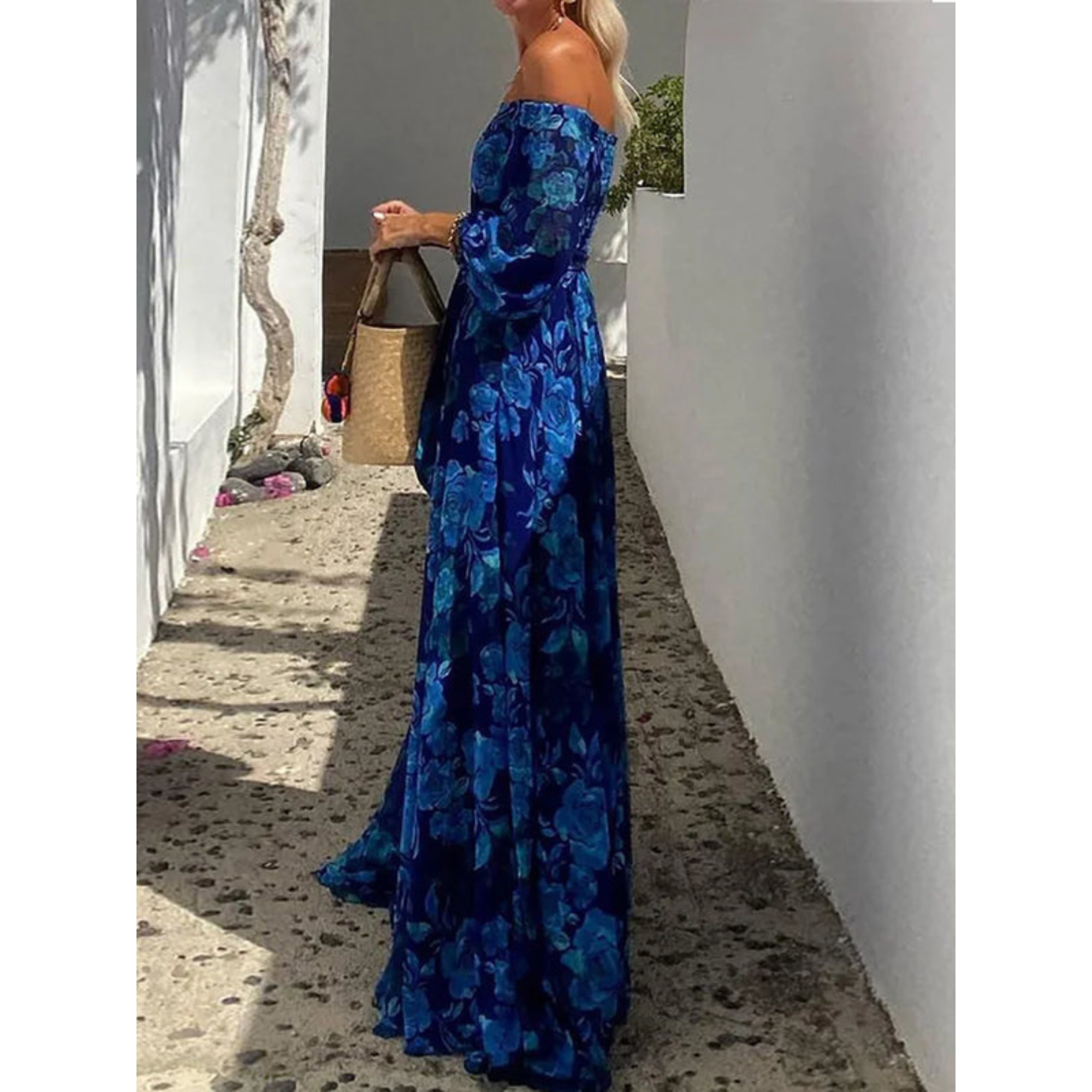 Andrea™ | Elegant Patchwork Dress