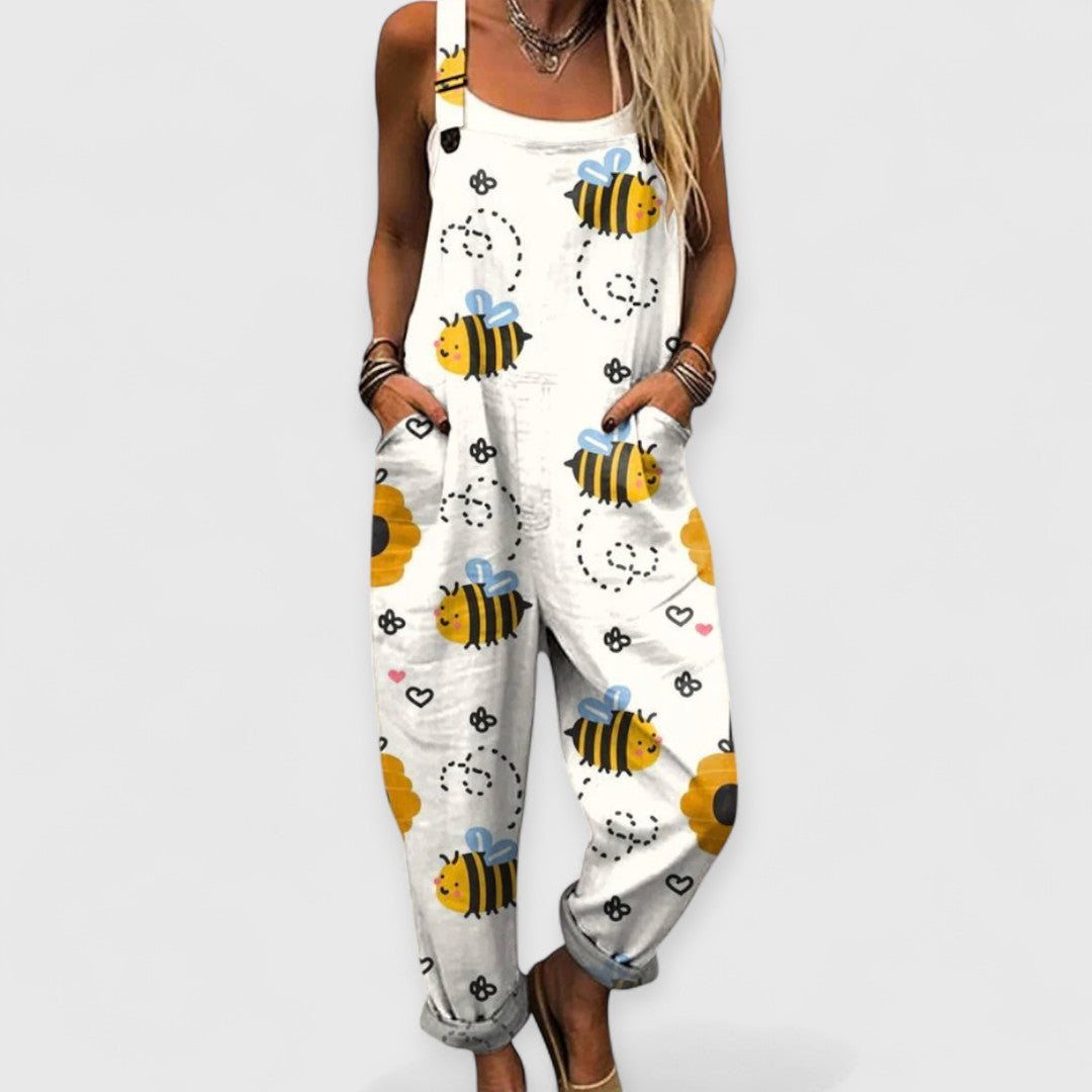 Lucy™ | Women's Loose Floral Jumpsuit