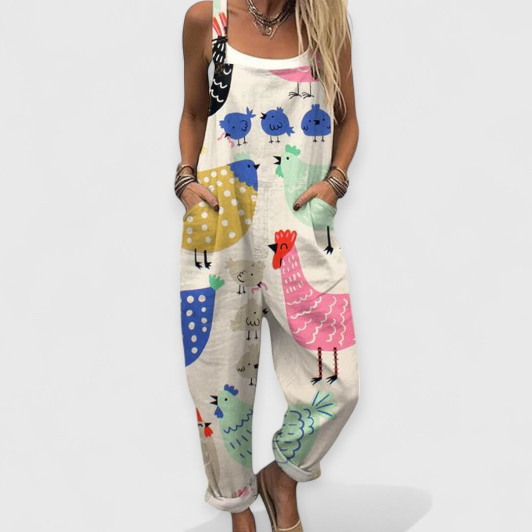 Giorgia™ | Vintage Wide-Leg Jumpsuit