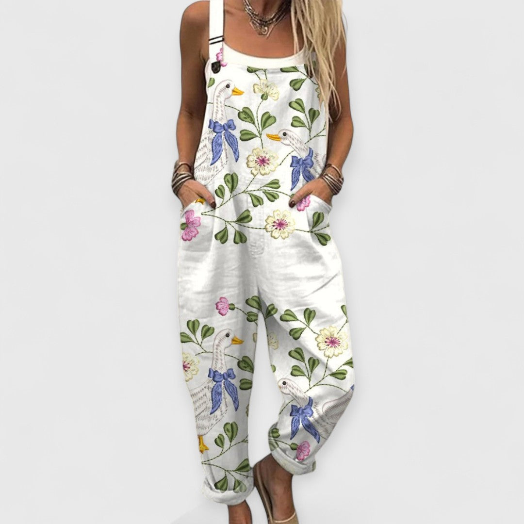 Giulia™ | Wide-Leg Floral Jumpsuit