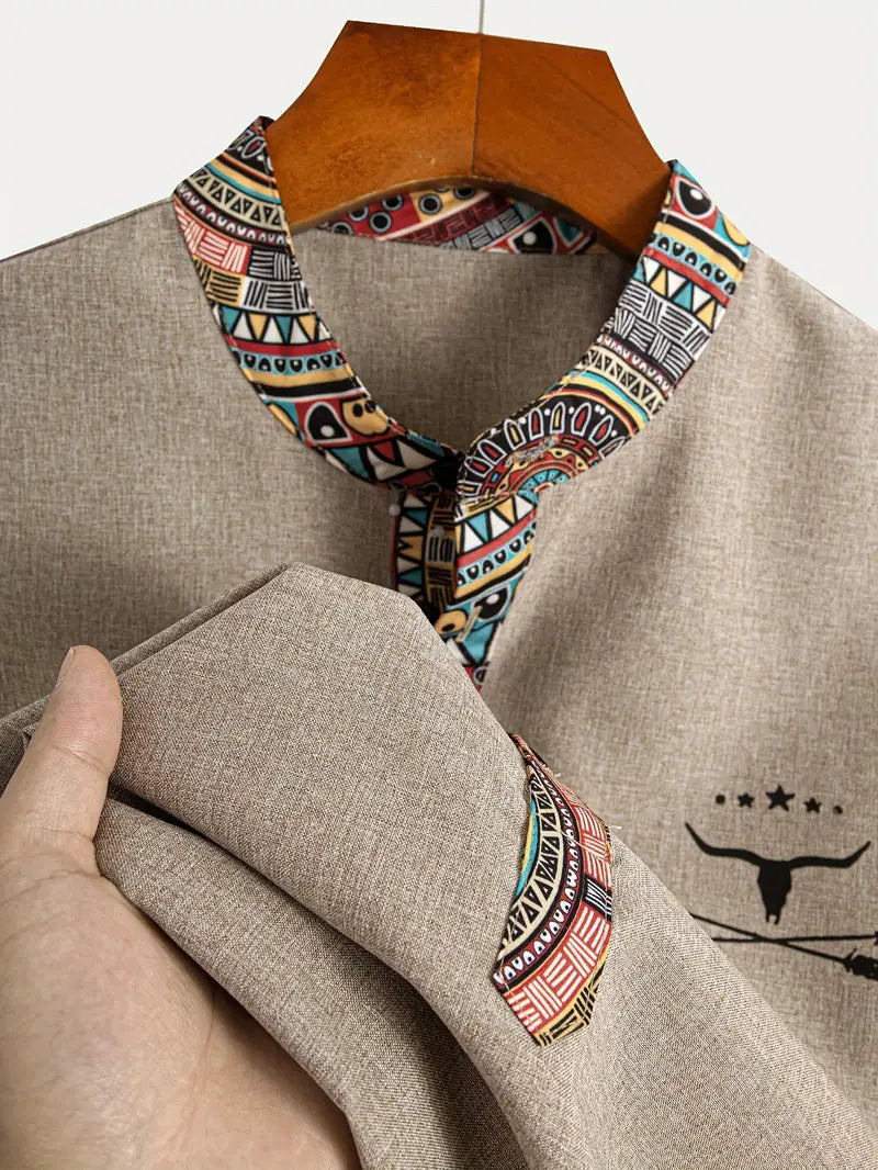 Van Der Waal™ | Elegant Short-Sleeved Shirt