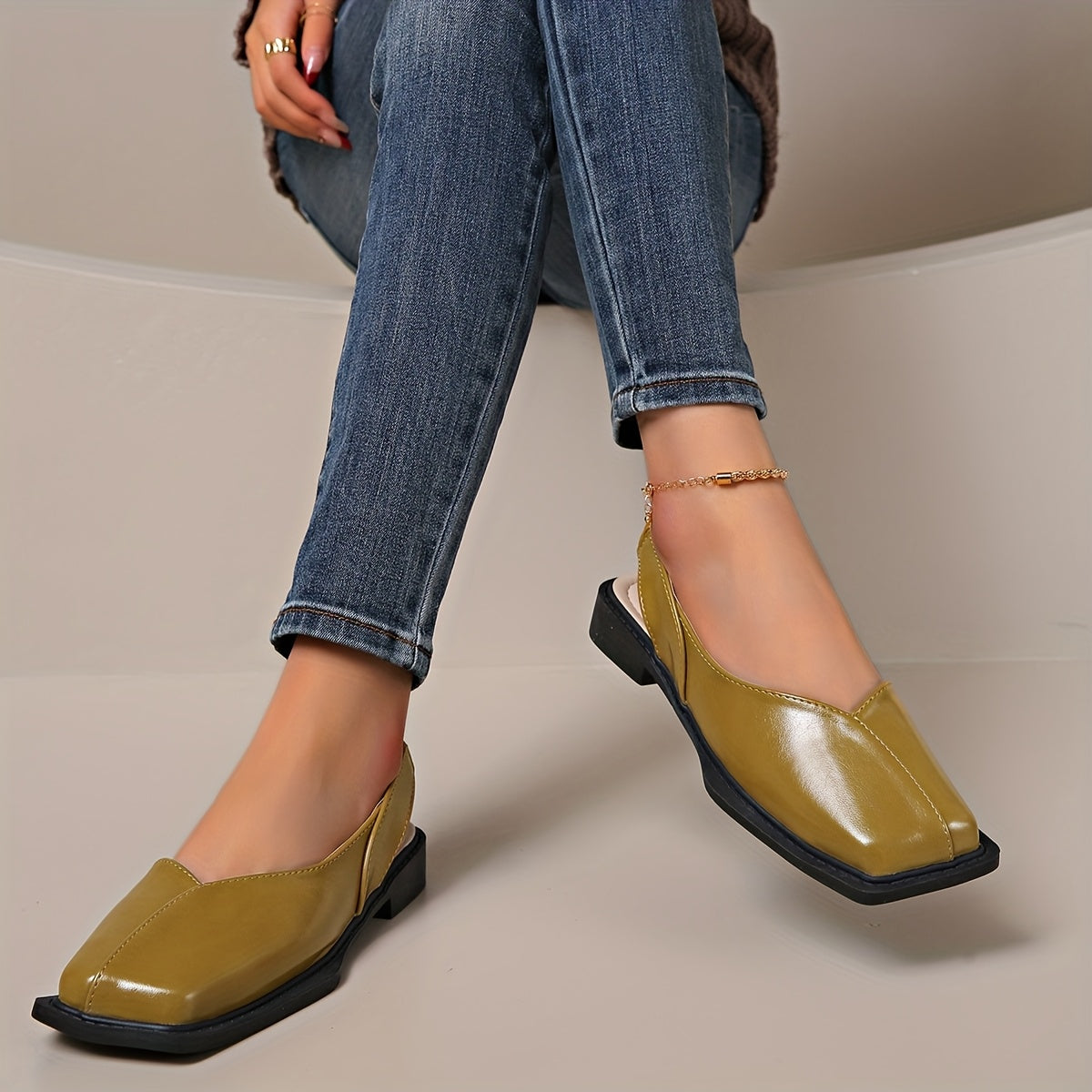 Lina™ | Soft-Step Slingback Flats