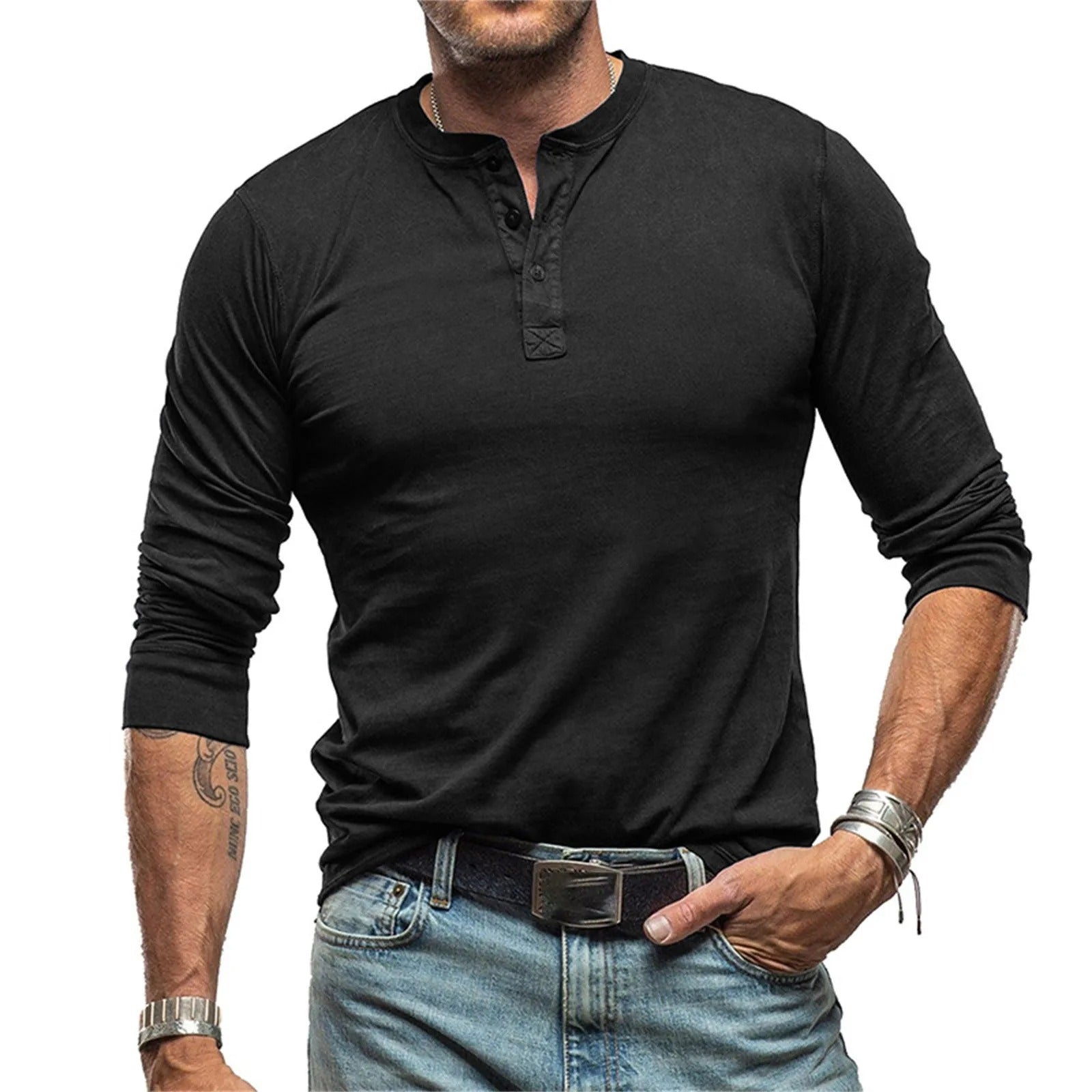 Marijn™ | Vintage Long Sleeve Shirt