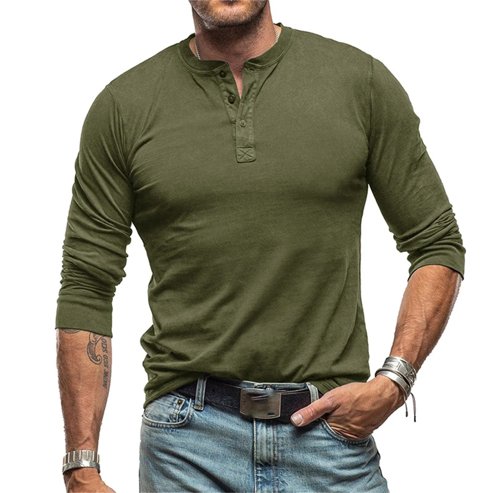 Marijn™ | Vintage Long Sleeve Shirt