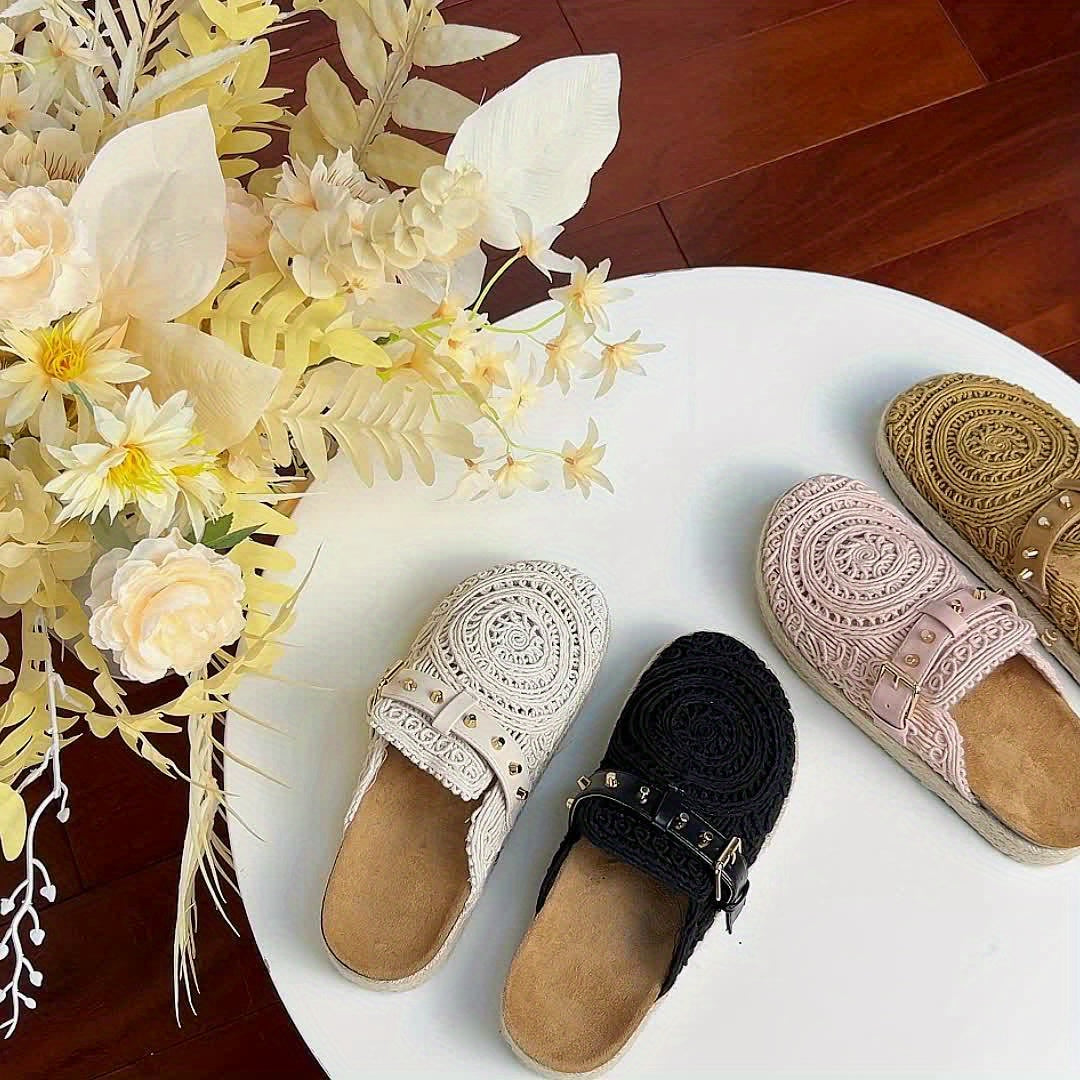 Solene™ | Crochet Boho Mules