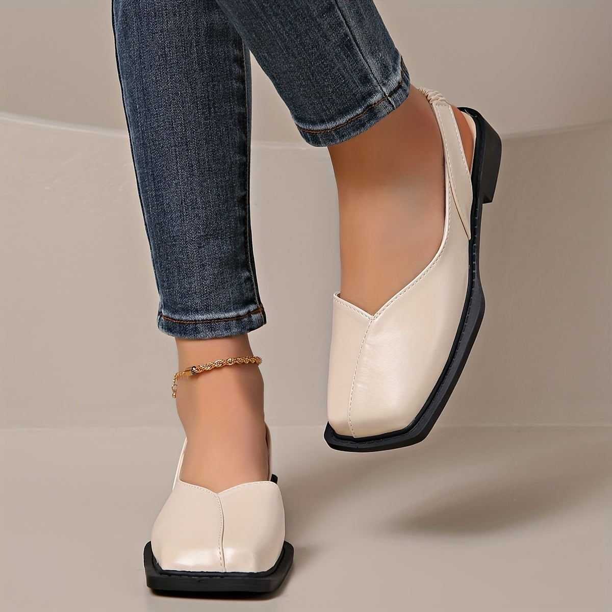 Lina™ | Soft-Step Slingback Flats