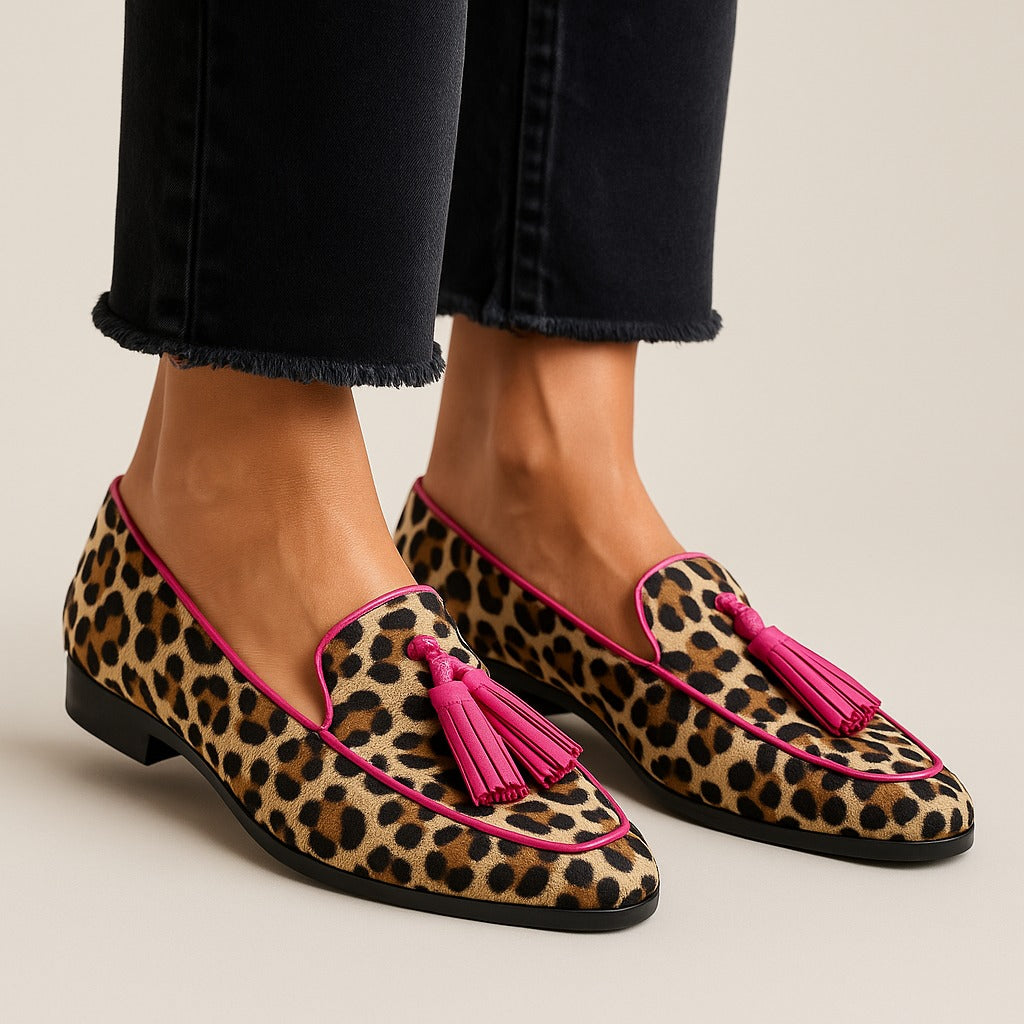 Elodie™ | Loafers with Decorative Fringe