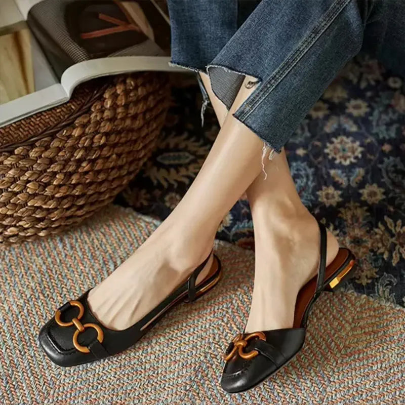 Nuviana™ | Elegant Slingback Ballerinas