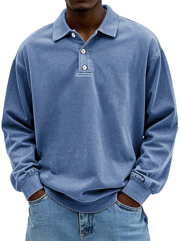 Noel™ | Long Sleeve Polo Shirt
