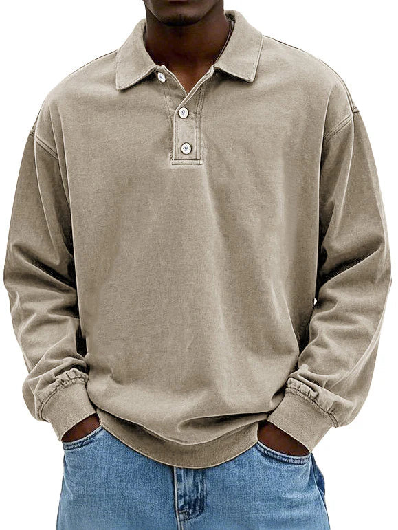 Noel™ | Long Sleeve Polo Shirt