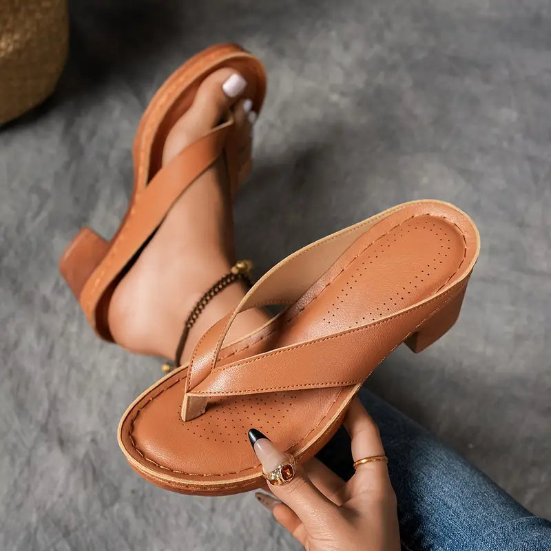 Sophia™ | Comfortable and Stylish Orthopedic Sandals with High Heels