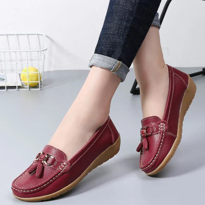 Nomi™ | Breathable Leather Loafers