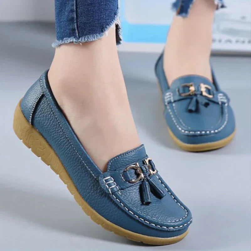 Nomi™ | Breathable Leather Loafers