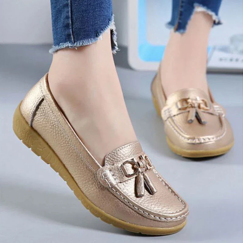 Nomi™ | Breathable Leather Loafers